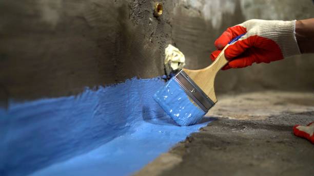Crawl space vapor barrier installation in Hemlock, MI
